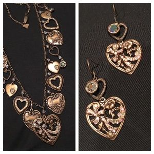 Glass Work Studio Necklace/Earrings Set